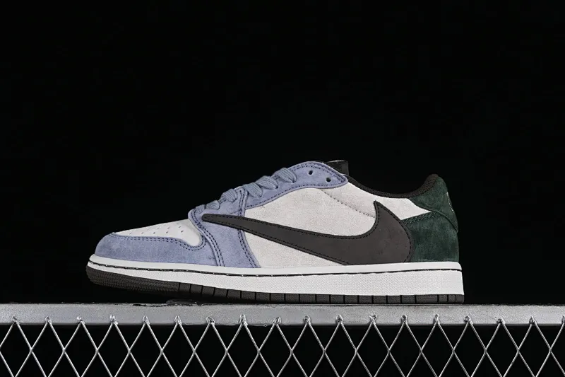 All Categories Air Jordan Jordan Series Basketball Shoes Air Jordan 1 Low Travis Scott x Air Jordan 1 Low OG AJ1 Joe 1 Reversed Overhook Joint Style Casual Sports Basketball Shoes DM7866-820